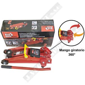 Gata lagarto de 2 TN con mango giratorio 360° | T820050R