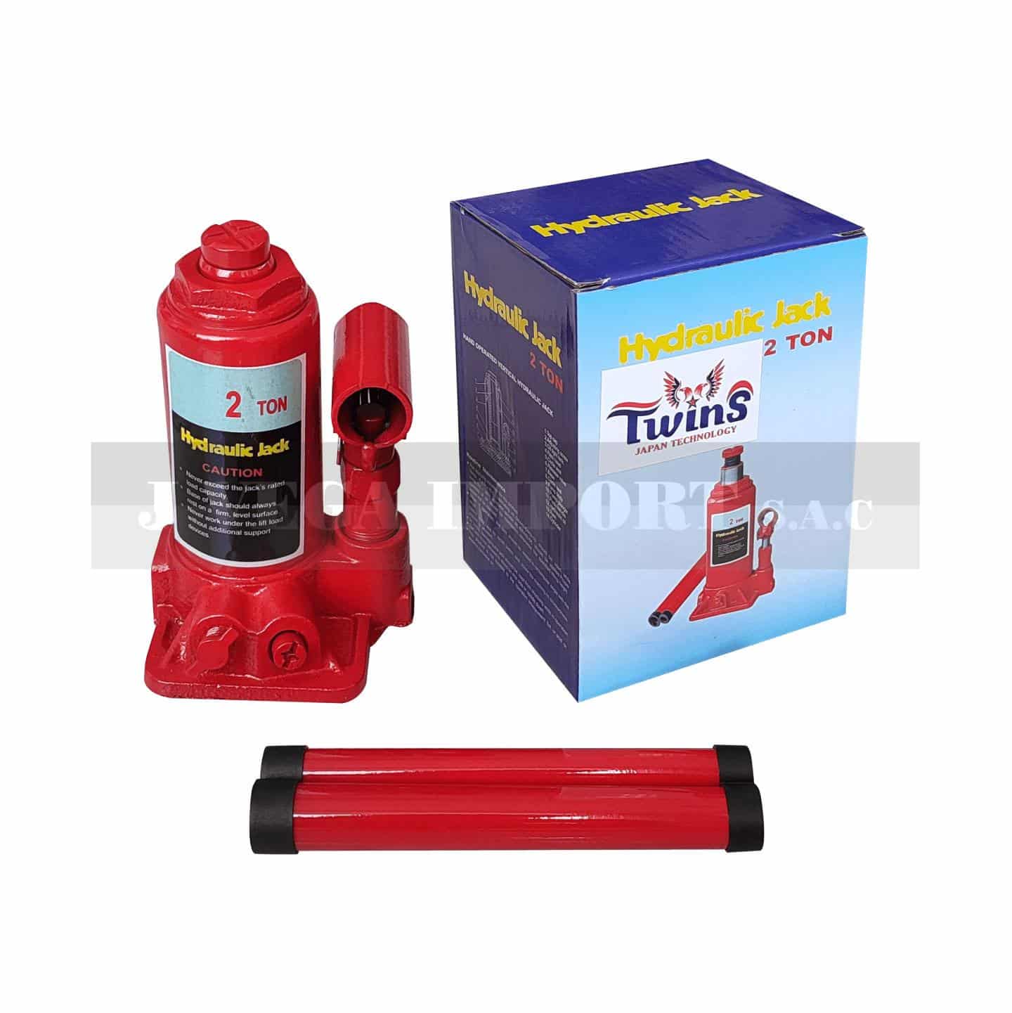 Gata hidráulica tipo botella de 2 ton | J20101