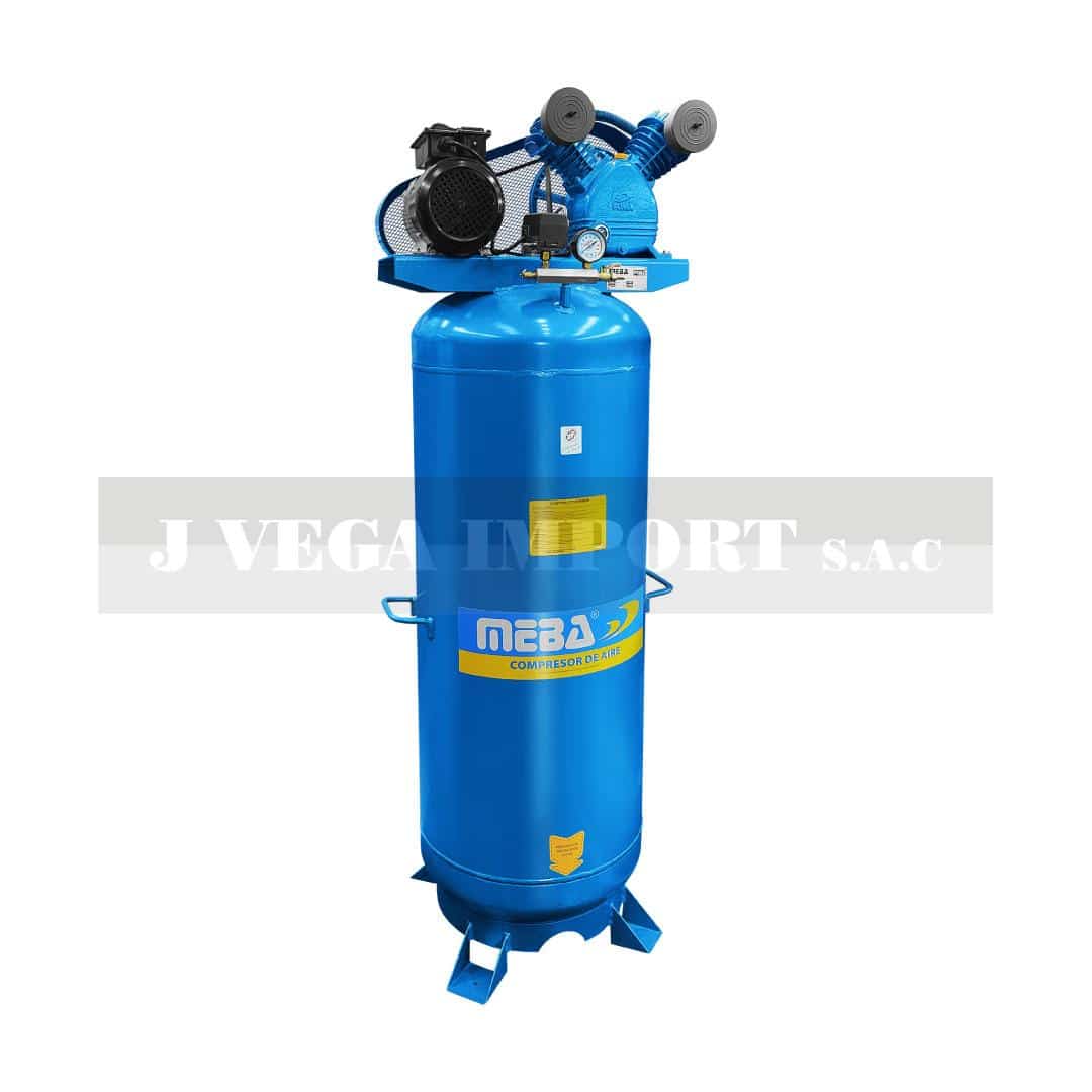 Compresora Automática Meba Original 3HP 250 Litros / 150 PSI | PE30T60MV