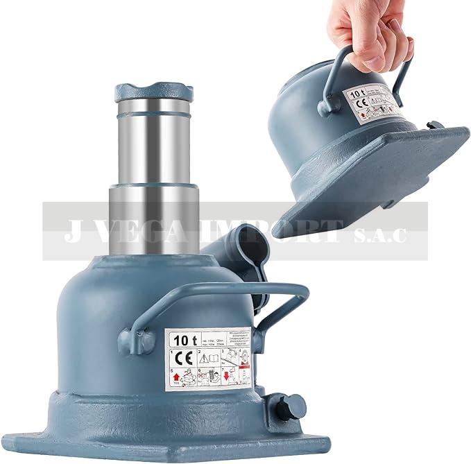 Gata hidráulica botella doble rango perfil bajo de 10 ton | TH810002 - Imagen 3