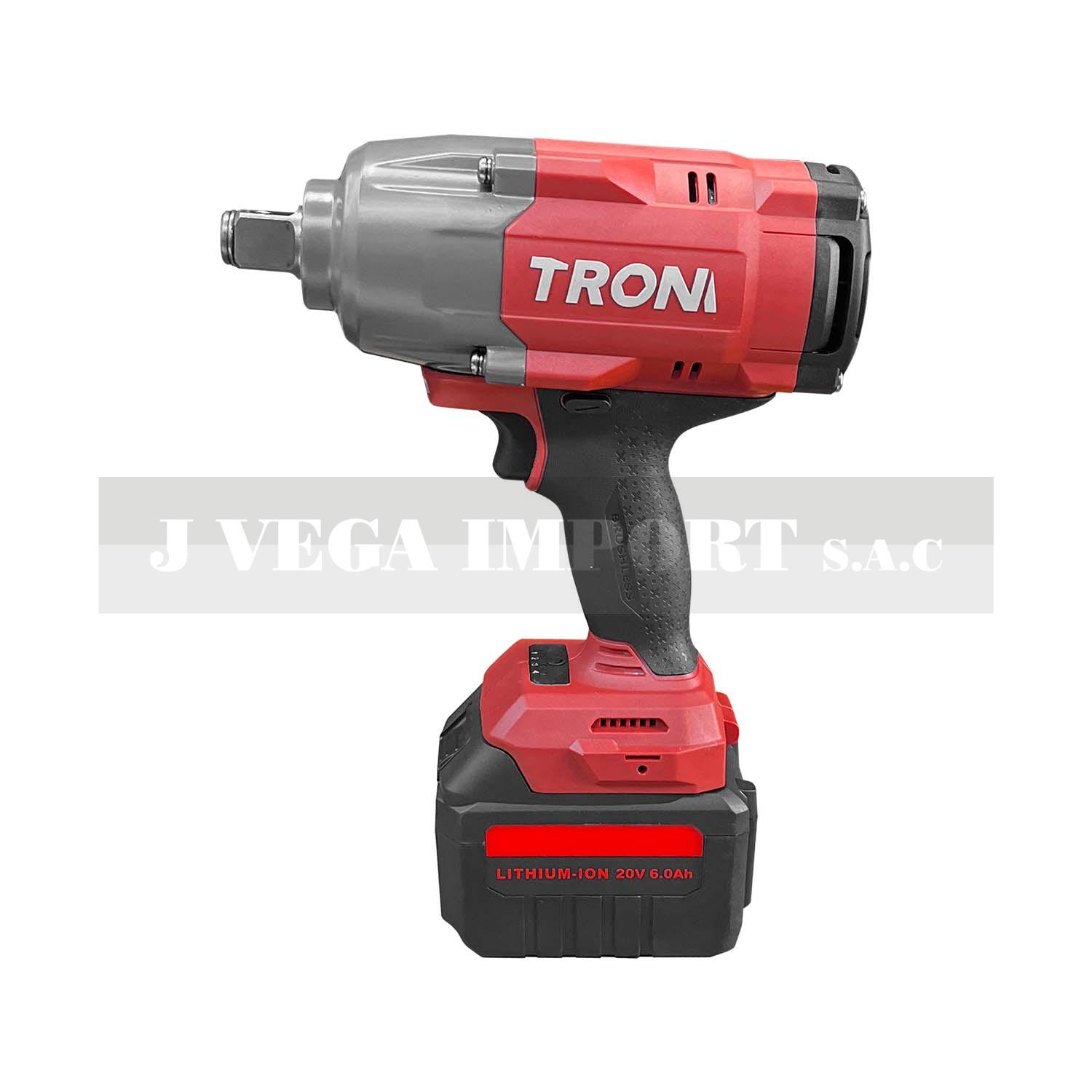 Pistola de impacto 3/4" inalámbrica de 20V (DC) 2000 N.m con luz lued / PB1600