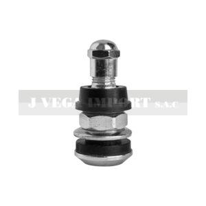 Pitón o válvula para llanta sin cámara cromado / TR5991B