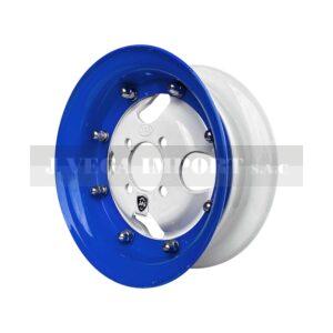 Aro de fierro para bajaj azul con blanco KGM / WRD-AB