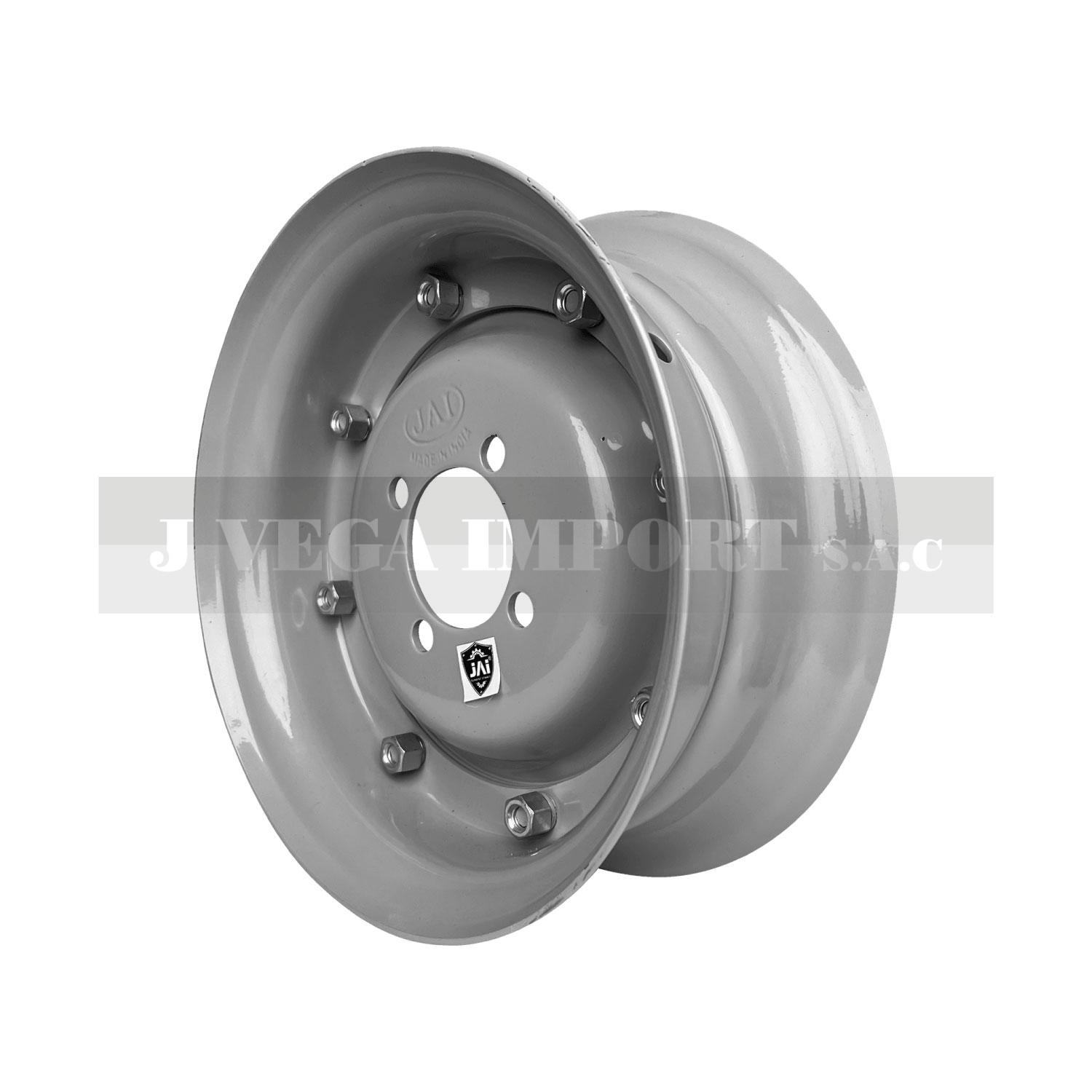Aro de fierro estandar para bajaj gris de 8 pernos KGM / WRSTD-1G