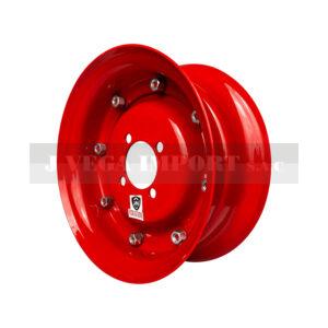 Aro de fierro estandar para bajaj rojo de 8 pernos KGM / WRSTD-1R