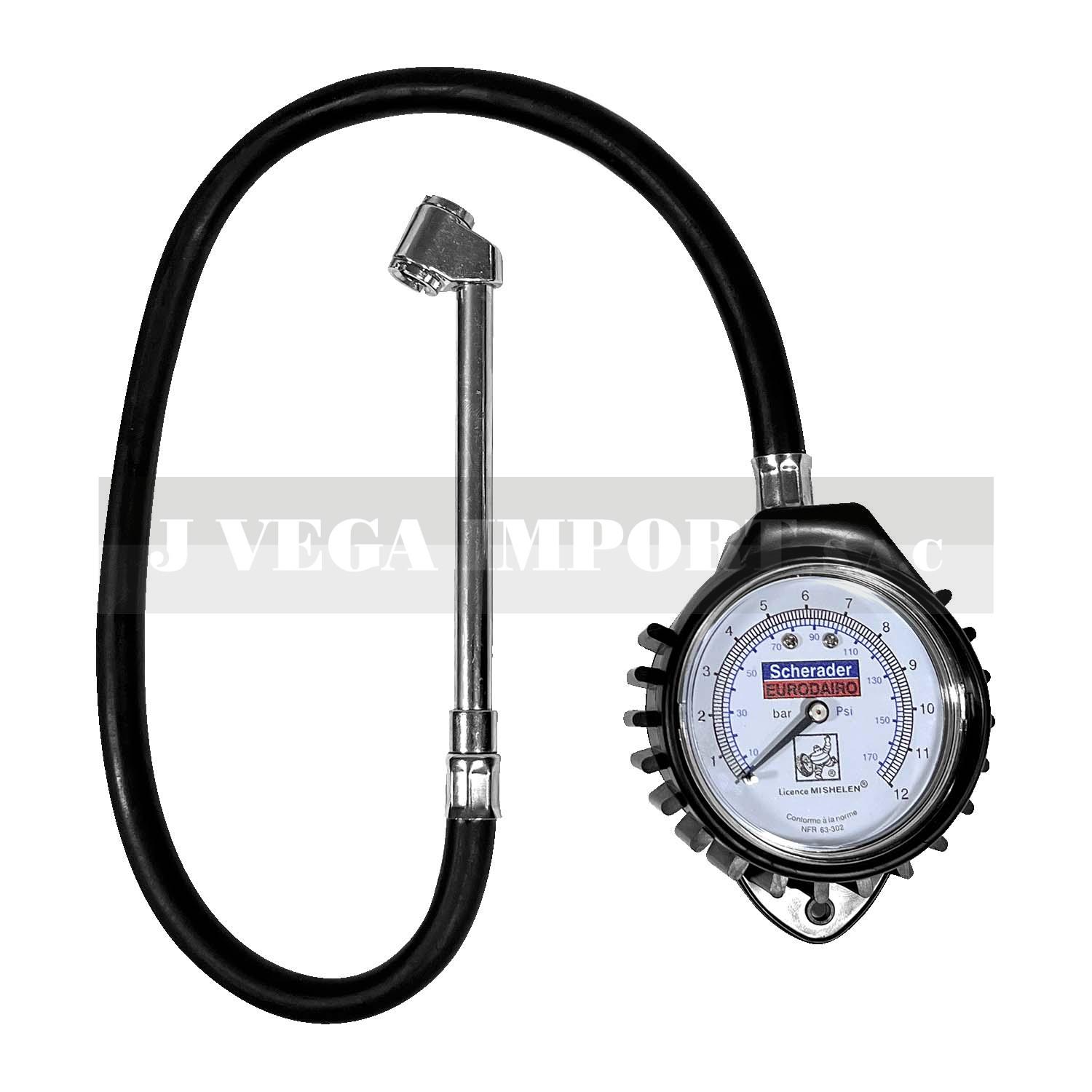 Medidor con reloj y chuck