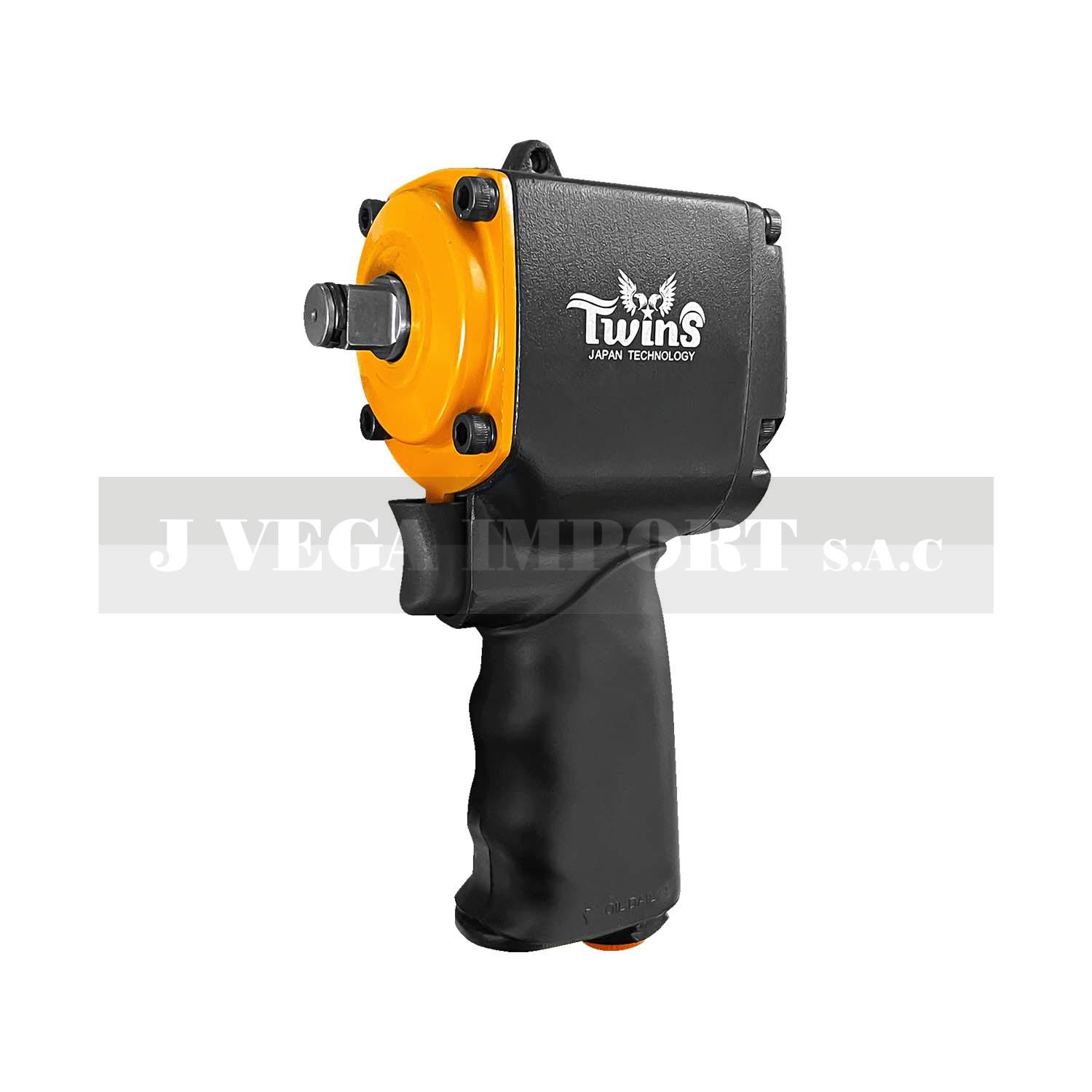 Pistola de impacto de 1/2" con 10500 RPM / 550 Nm