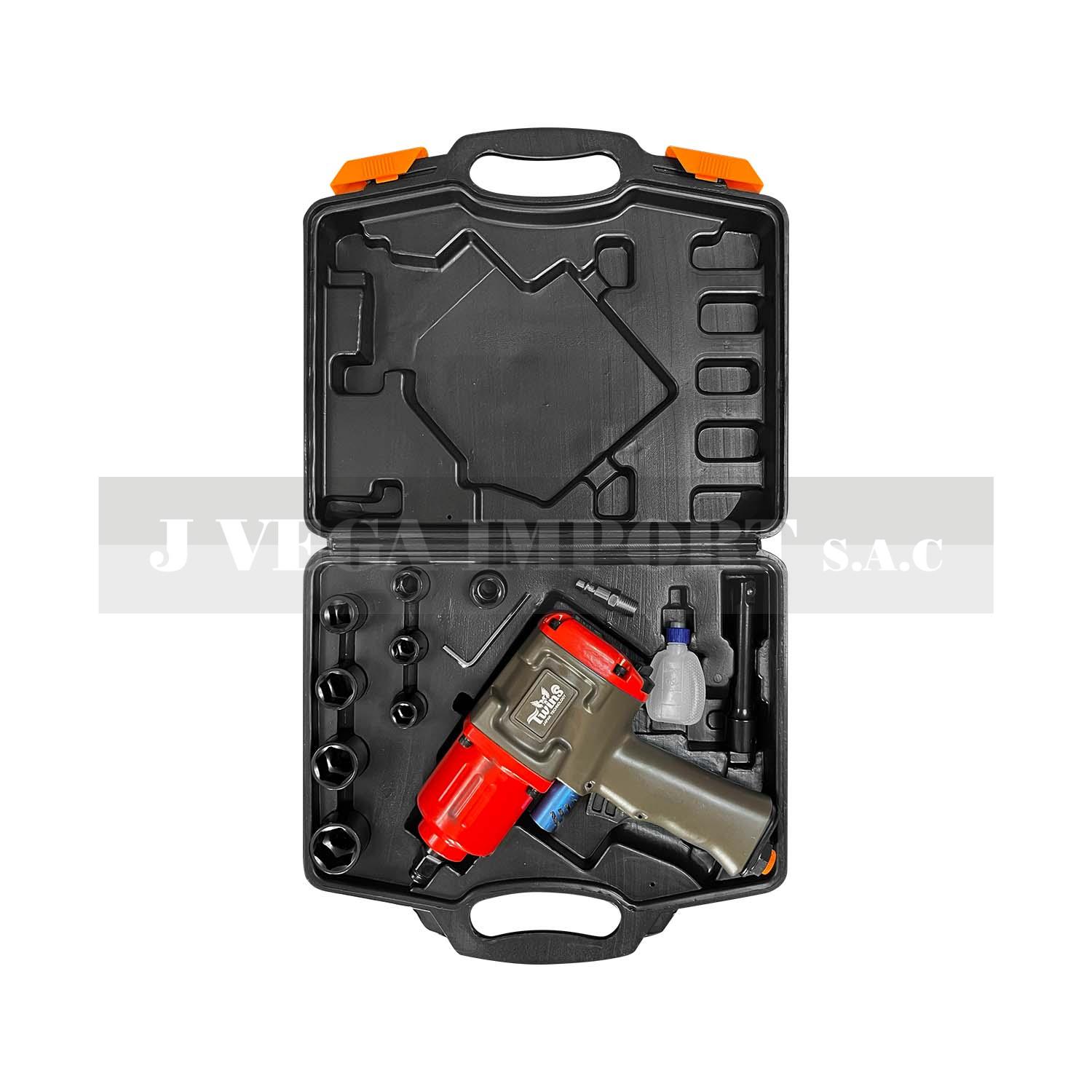 Pistola de impacto de 1/2" con 7000 RPM / 1100 Nm