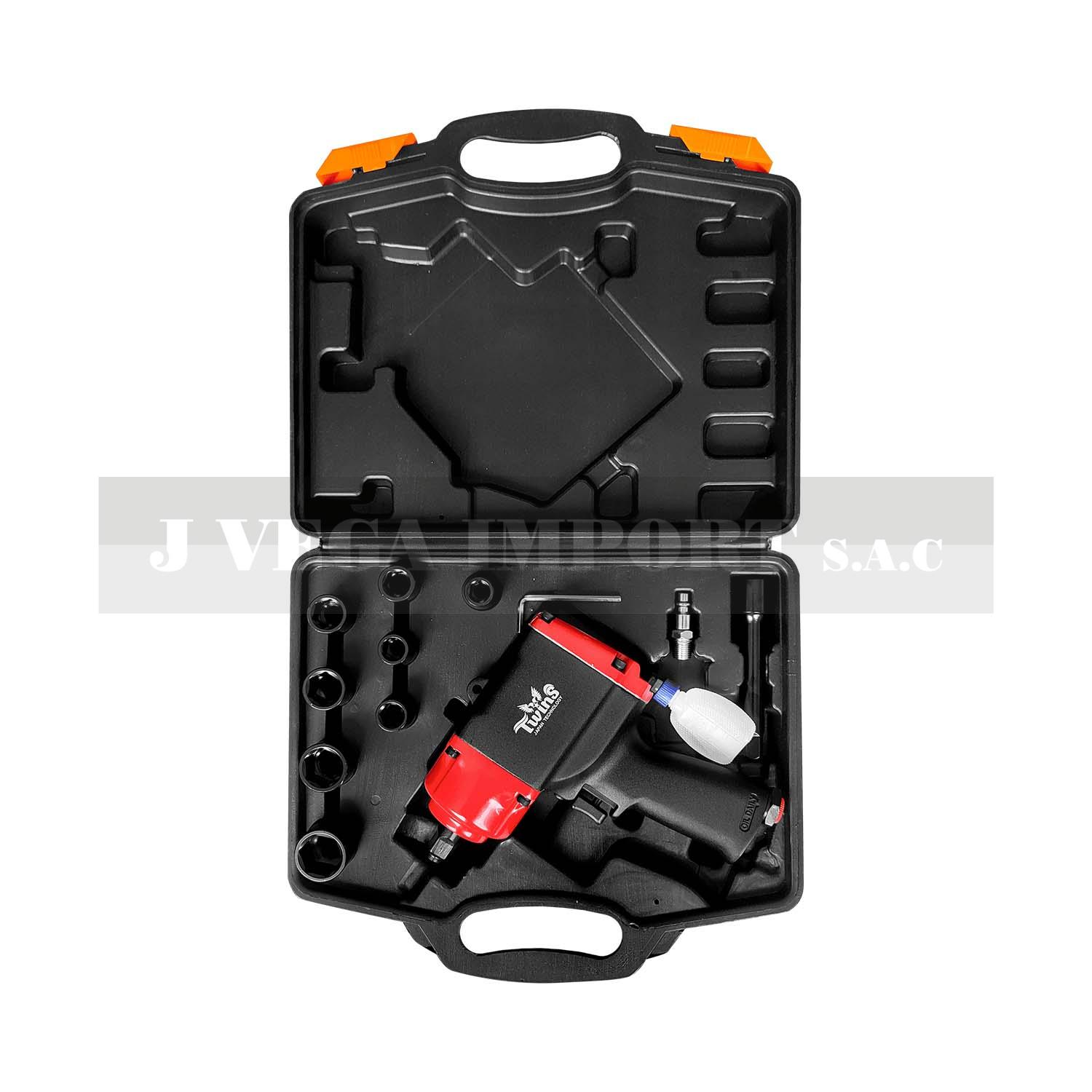 Pistola de impacto de 1/2" con 7500 RPM / 1085Nm