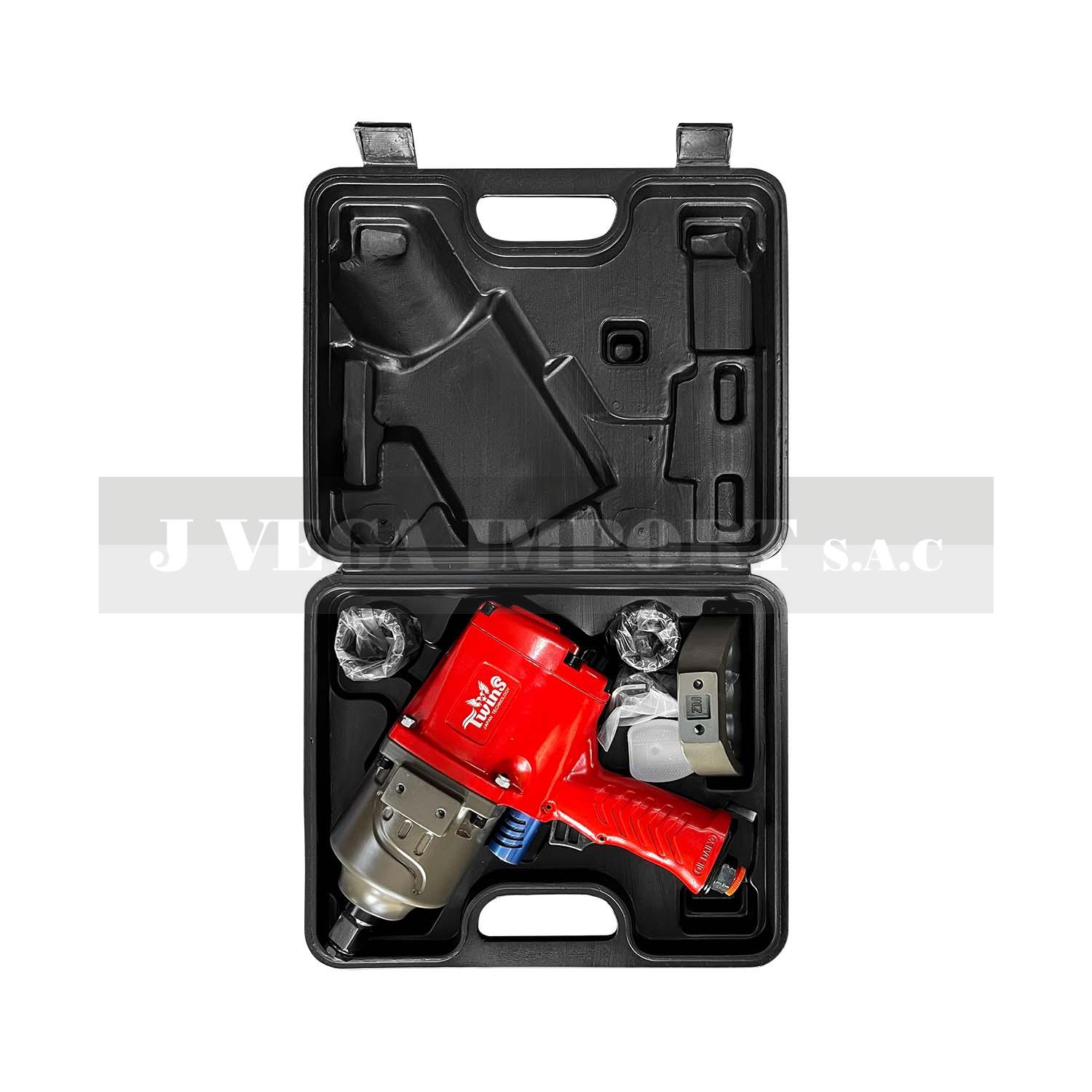 Pistola de impacto de 3/4" con 5300 RPM / 1550 Nm