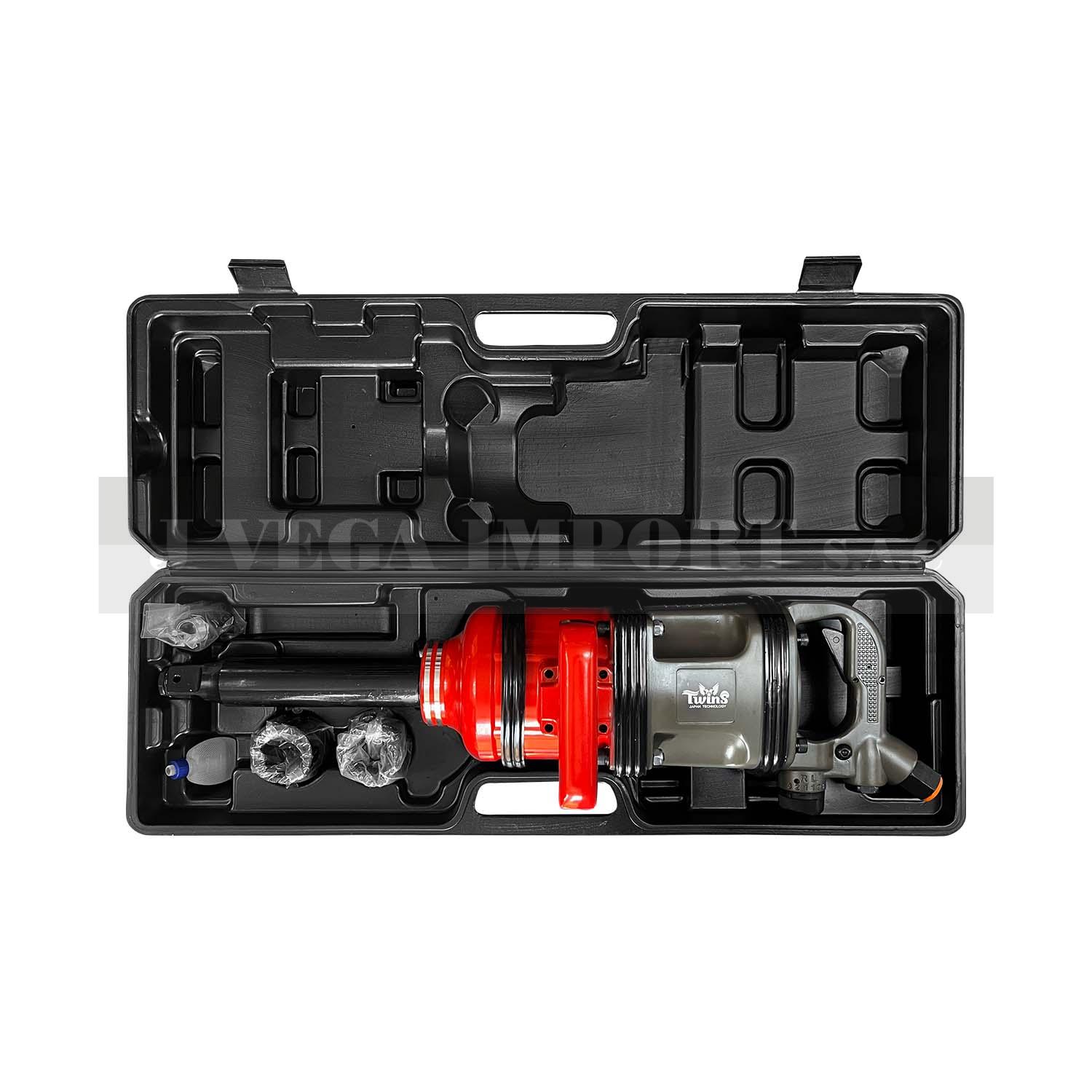 Pistola de impacto de 1" con 3600 RPM / 3600 Nm