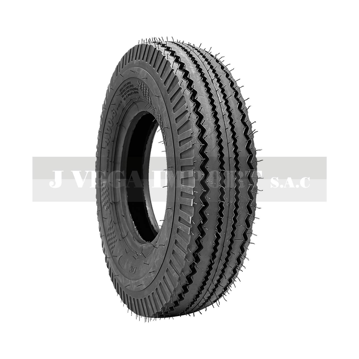 Llanta S&M para moto bajaj 400-8 / 8 PR / JT-052TT