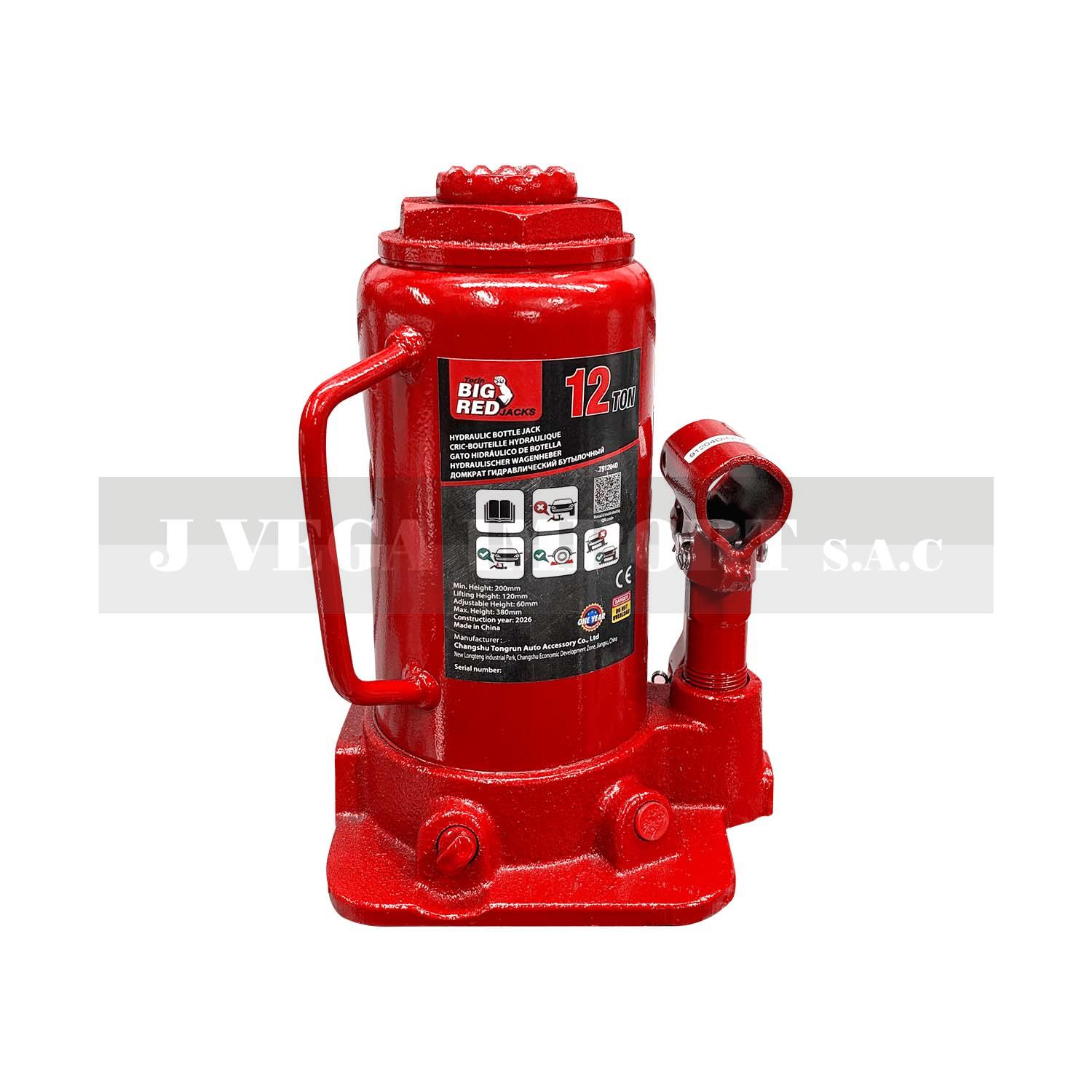 Gata botella de 12 ton | T91204D